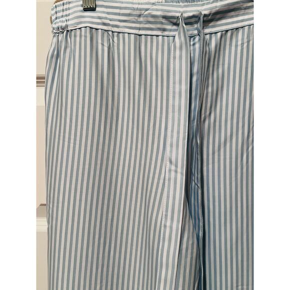 Ettitude Striped PJ Pants and Navy Tank, Size Medium - Picture 3 of 10